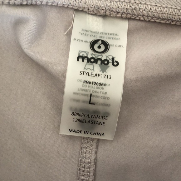 Mono B Capri Leggings/Joggers with pockets - Picture 3 of 5